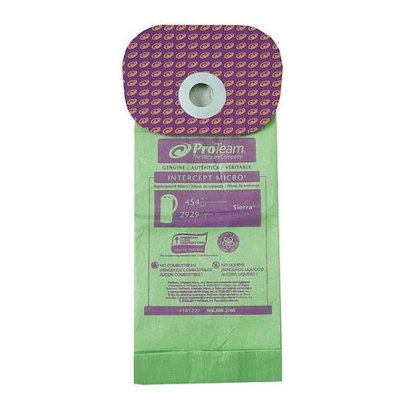 Proteam Intercept Micro Filter, Fits Sierra (10 pk.) 103227