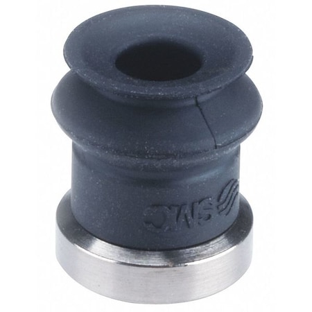 Smc Vacuum Pad, Bellows, 10mm ZP10BS
