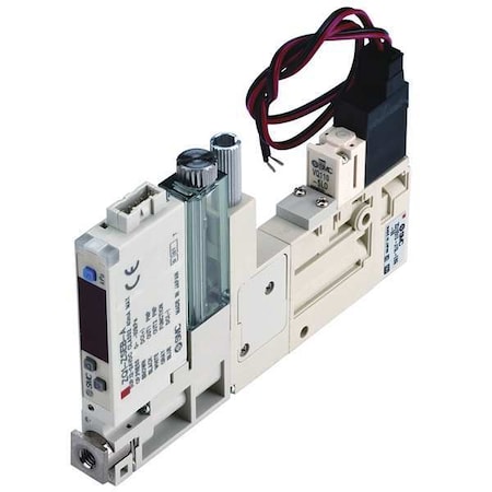 Smc Vacuum Ejector, Single, M5 Pressure ZQ1071U-J15L-EAG-00