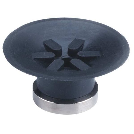 Smc Vacuum Pad, Flat With Ribs, 25mm ZP25CS