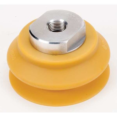 Smc Vacuum Pad Assembly, 80mm, Brown ZPT80HBU-B16