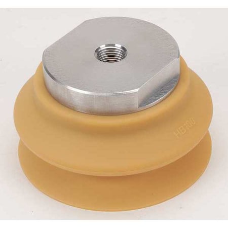 Smc Vacuum Pad Assembly, 100mm, Brown ZPT100HBU-B16