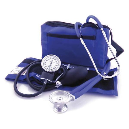 Medsource Blood Pressure Set, Blue, 11 13/16" L MS-BP1000