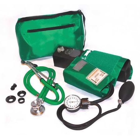 Medsource Blood Pressure Set, Green, 11 13/16" L MS-BP4000
