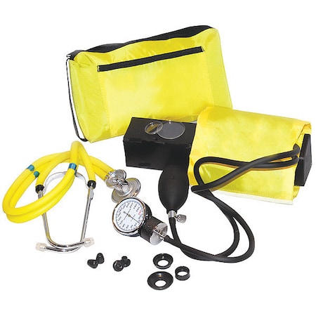 Medsource Blood Pressure Set, Yellow, 11 13/16" L MS-BP5000