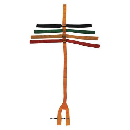 Medsource Strap System, Multi-Color, 5 7/8' L MS-ST11PT_2