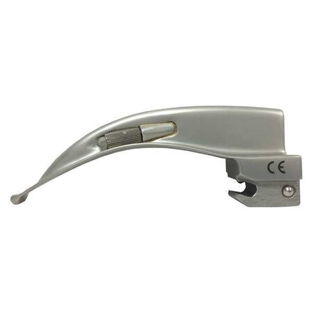 Medsource Laryngoscope Blade, Silver, 3 7/16" L MS-46011