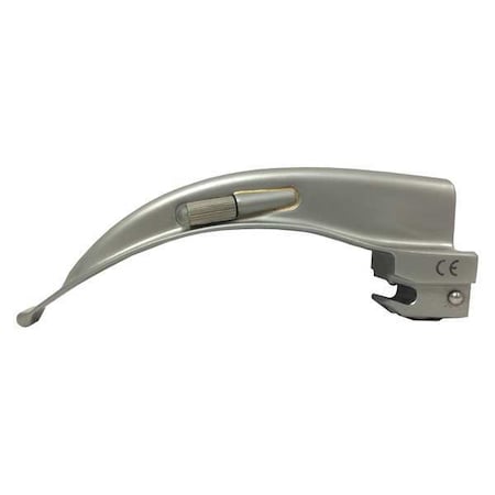Medsource Laryngoscope Blade, Silver, 4 1/4" L MS-46012
