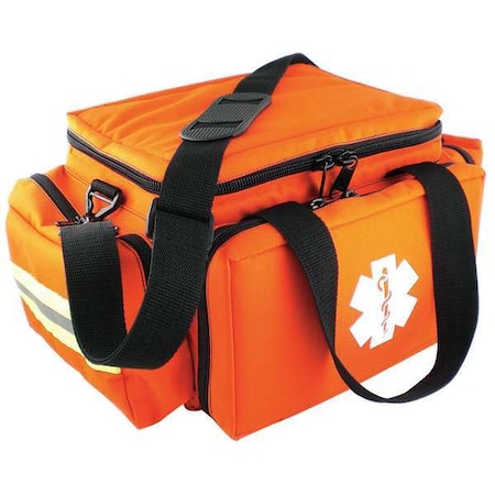 Medsource Cardiac Bag, Polyester, 7 1/2 in L, 7 1/2 in W, Orange MS-B3371