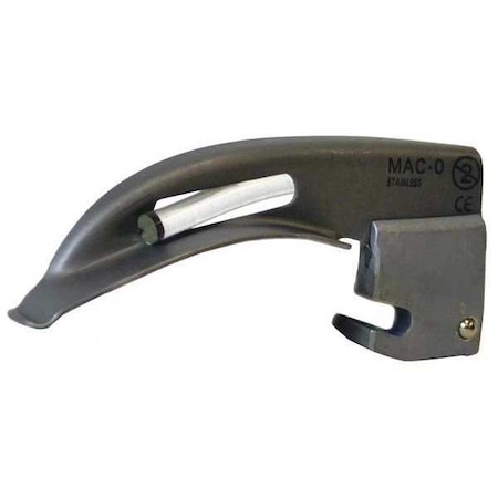 Medsource Laryngoscope Blade, Silver, 3 1/8" L MS-46210