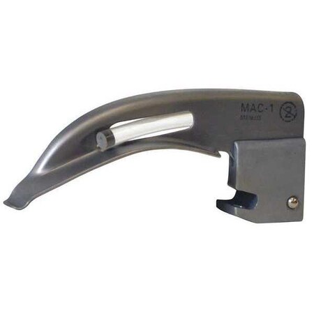 Medsource Laryngoscope Blade, Silver, 3 3/4" L MS-46211