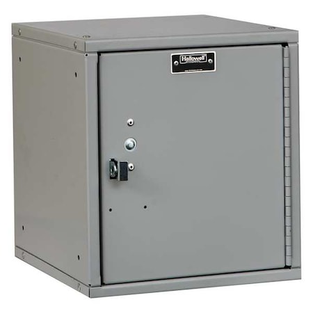 Cubix 1 Tier 1 Wide Modular Locker Color: Platinum