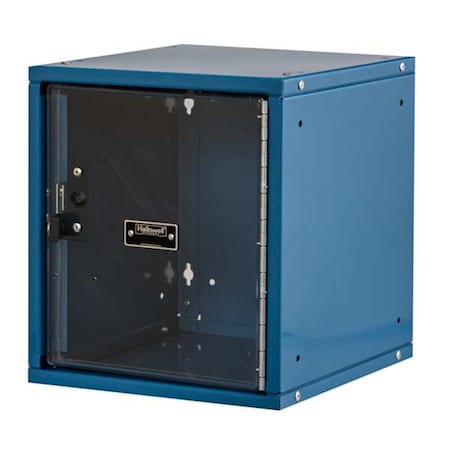 Hallowell Box Locker, 11 3/8 in W, 12 in D, 12 3/4 in H, (1) Tier, (1) Wide, Blue HC121212-1SVP-MB