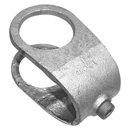 Zoro Select Structural Pipe Fitting, Tee, Cast Iron, 2 in Pipe Size, 50000 lb Tensile Strength 30LX09