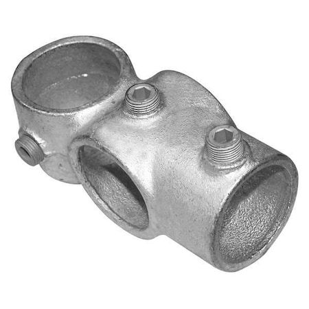 Zoro Select Structural Pipe Fitting, Side Outlet Tee, Cast Iron, 0.75 in Pipe Size, 50000 lb Tensile Strength 30LX20
