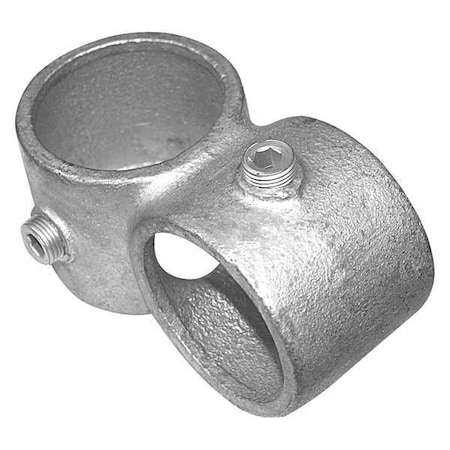 Zoro Select Structural Pipe Fitting, Side Outlet Tee, Cast Iron, 1