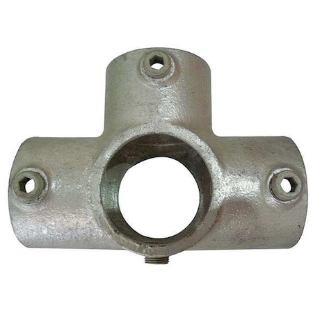 Zoro Select Structural Pipe Fitting, Cross, Cast Iron, 1 in Pipe Size, 50000 lb Tensile Strength 30LX41