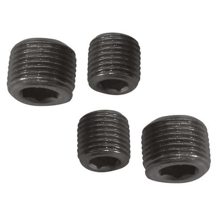 Zoro Select Structural Pipe Fitting, Screws, Steel, 50000 lb Tensile Strength 30LX47