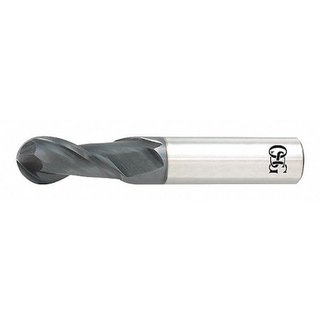 OSG Carbide End Mill, 1.0mm D, 3mm Cut HP421-0394-BN