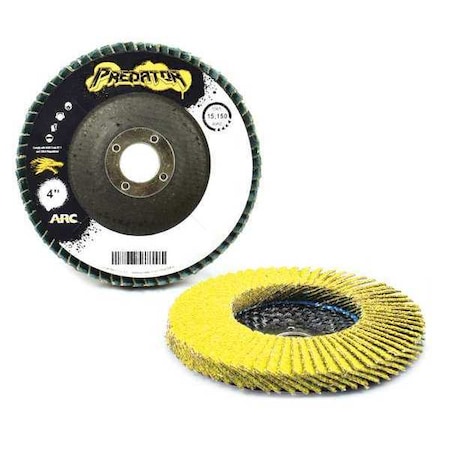 Arc Abrasives Flp-D Fg/Ff 4 X 5/8 60, PK11 71-10805FFK