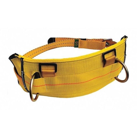 3M Dbi-Sala Belly Pad, Polyester, XL, For use with 3M DBI-Sala Harnesses with Pass-Through Connection, 310 lb 1000545