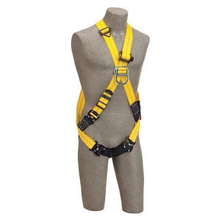 3M Dbi-Sala Delta(TM) Full Body Harness, M, 420 lb., Not Applicable Chest/ Quick-Connect Leg Straps 1110700