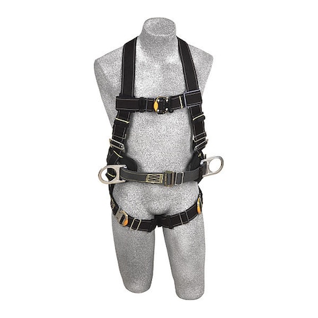 3M Dbi-Sala Delta(TM) Arc Flash Full Body Harness, L, 310 lb., Back D-Ring 1110801