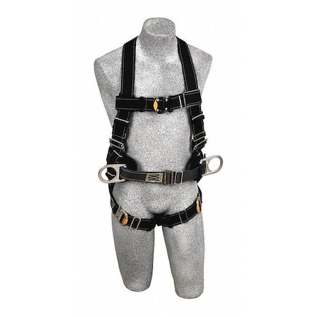 3M Dbi-Sala Delta(TM) Arc Flash Full Body Harness, XL, 310 lb., Back D-Ring 1110802