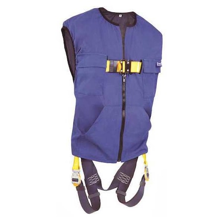 3M Dbi-Sala Delta(TM) Full Body Harness, XL, 420 lb., Back D-Ring 1111577