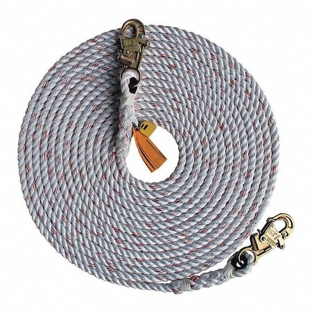 3M Dbi-Sala Lifeline, 50 ft., White 1202790