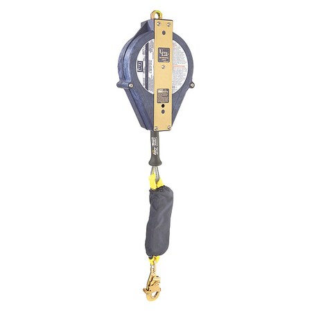 3M Dbi-Sala Leading-Edge Self Retracting Lifeline, 30 ft., Blue 3504500