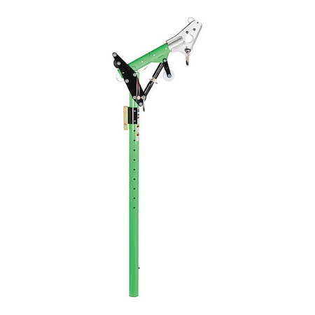3M Dbi-Sala Upper Davit Mast, Green, Silver 8518383
