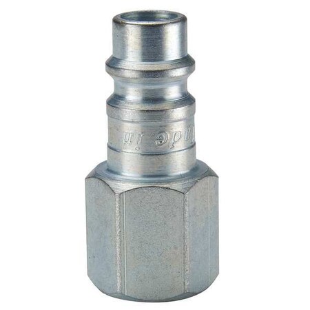 Parker Quick Connect, Plug, 1/4" Body, 1/4"-18 RF-254-4FP