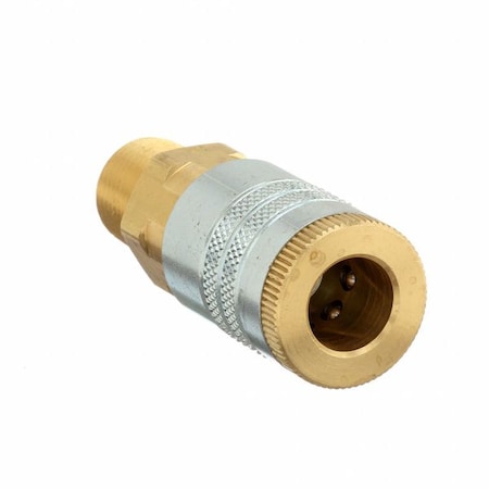 Parker Coupler Body, Brass, 1/2 In. Pipe, 110 cfm B16
