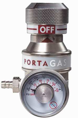 PORTAGAS Gas Regulator, 0.25Lpm 90005509