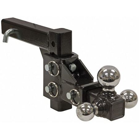 Buyers Products Triple Hitch Ball, Black Powder Coat 1802225