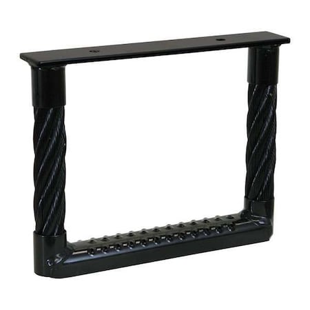 Buyers Products Black Powder Coated Cable Type Truck Step - 9 x 12 x 1.38 Inch Deep 5230912