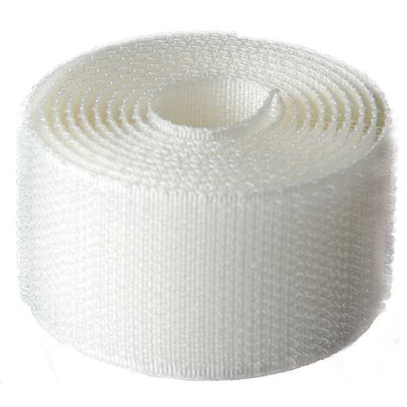 Velcro Brand Reclosable Fastener, No Adhesive, 150 ft, 2 in W, White 186543