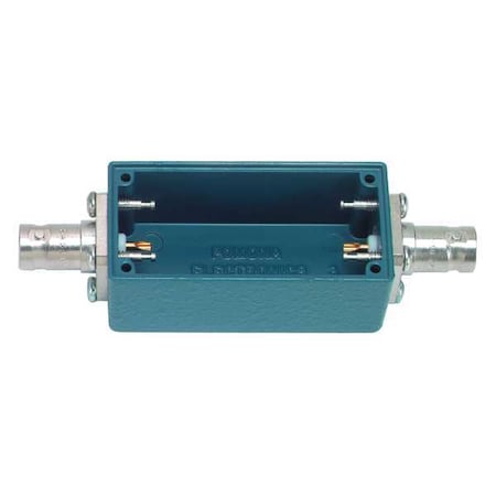 Pomona Electronics Electrical Box, Shielded Box Type, Aluminum, Rectangular Shape 2390