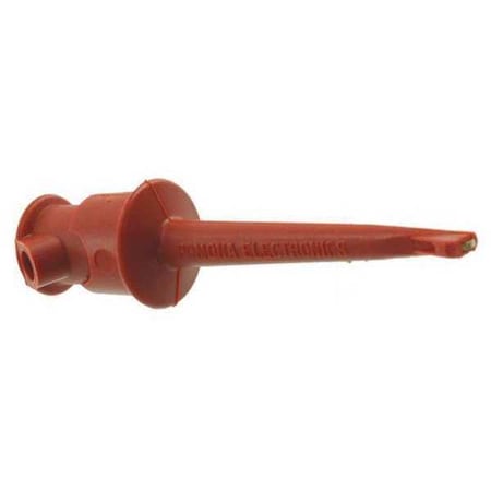 Pomona Electronics Test Clip Lead, Minigrabbers, 2.35", Red 4555-2