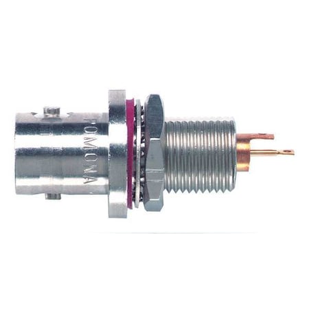 Pomona Electronics BNC Adapter, Bulkhead, 500 Vrms 4388