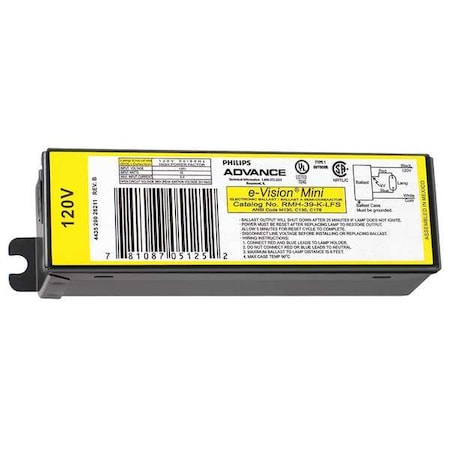 Advance PHILIPS ADVANCE 26 Watts, 1 Lamps, HID Ballast RMH-20-K-BLS