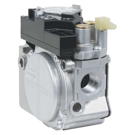 White-Rodgers Gas Valve, NG/LP, Electronic, 24 V, Slow Opening, 0.43A, -40 Degrees to 175 Degrees F 36J55-614