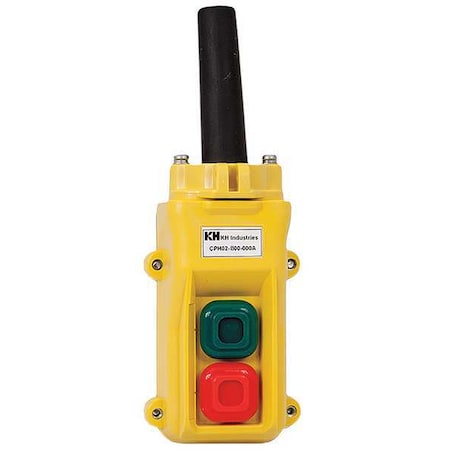 Kh Industries Pendant Station, 2, Push Button, NO, NC CPH02-A00-000A