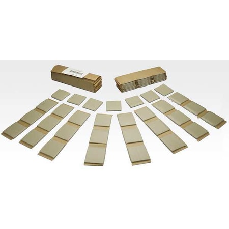 Ductmate Butyl Tape, 2 in Lg, 2 in Width, 3/16 in Thick, Butyl, White GR 440 2X2