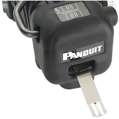 Panduit Embosser Label Tape, 316 Stainless Steel, 21 ft H x 1/2 in W, Natural, 10 PK METS3-X