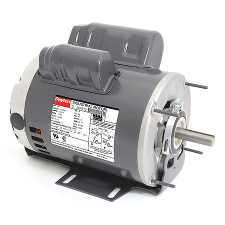 Dayton Capacitor-Start/Run General Purpose Motor, 3/4 hp HP, 115/230V AC Voltage, 56 Frame 30PT72