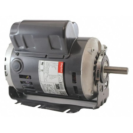 Dayton Capacitor-Start/Run General Purpose Motor, 1/2 hp HP, 115/230V AC Voltage, 56H Frame 30PT66
