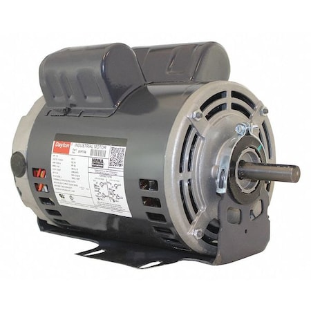 Dayton Capacitor-Start/Run General Purpose Motor, 1/2 hp HP, 115/230V AC Voltage, 56 Frame 30PT68