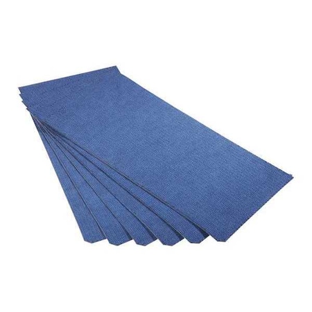 Pig Sorbent Liner, 2 gal, 10 3/4 in x 22 in, Universal, Blue, 6 PK 25822